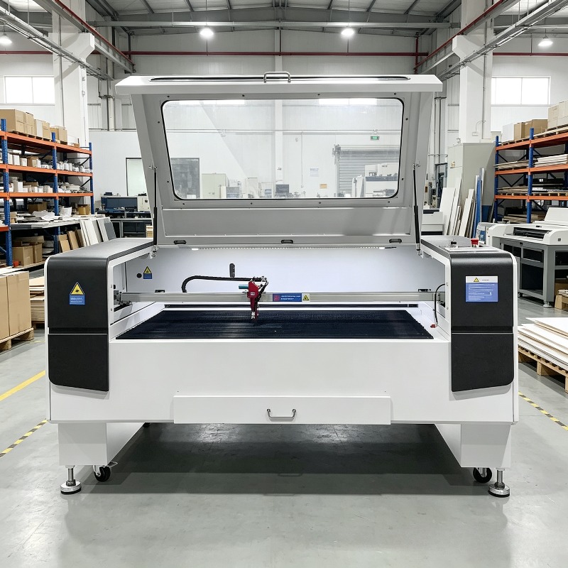 Industrial Fiber Laser Cutting Machine - Touchfast 1kW 1500 Watt 3D 4ftx8ft