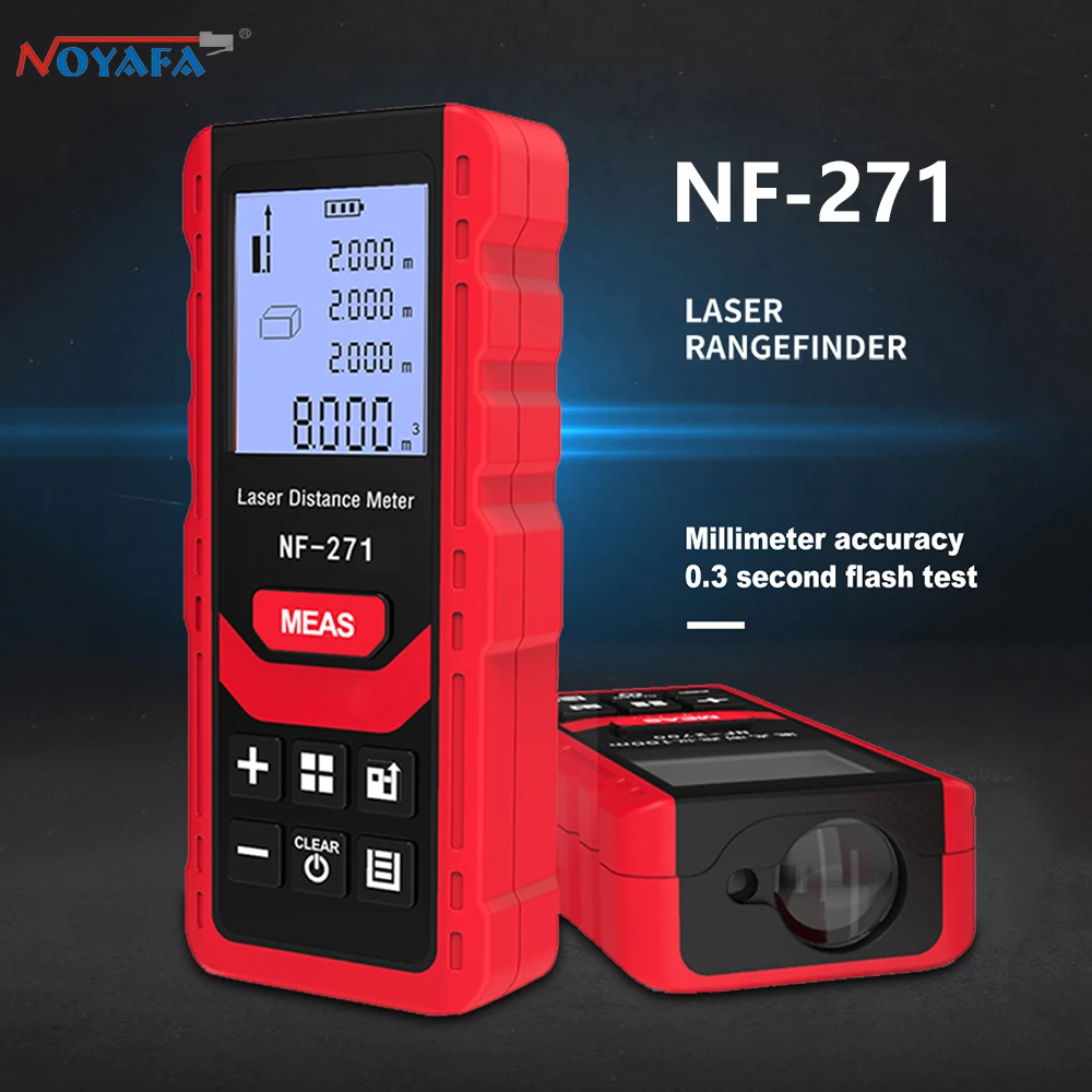 Industrial Laser Training - Noyafa NF-271 Laserafstandsmeter 40M 80M Afstandsmeter