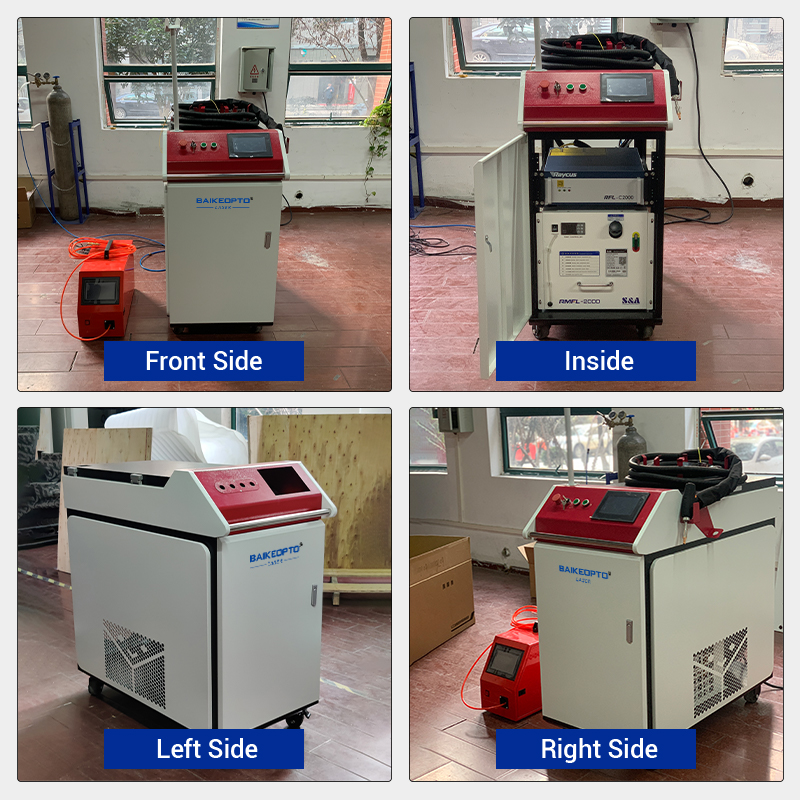 Industrial Grade Laser Welder - Draagbare handlaserlasser 1500W industriële kwaliteit metaal