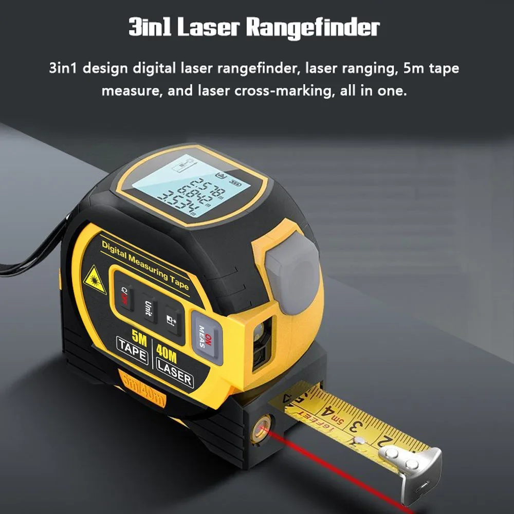 Industrial Laser Training - Achtergrondverlichting Afstandsmeter Gebouw Meetapparaat 3 In