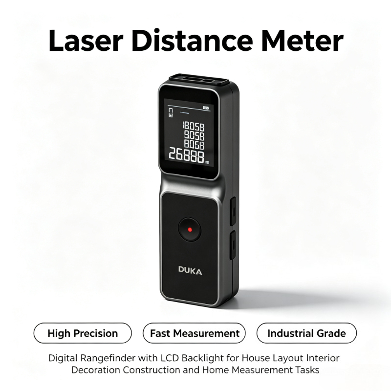 Industrial Laser Measuring Device - DUKA LSA Laser-afstandsmeter Infrarood meetapparaat Industriële