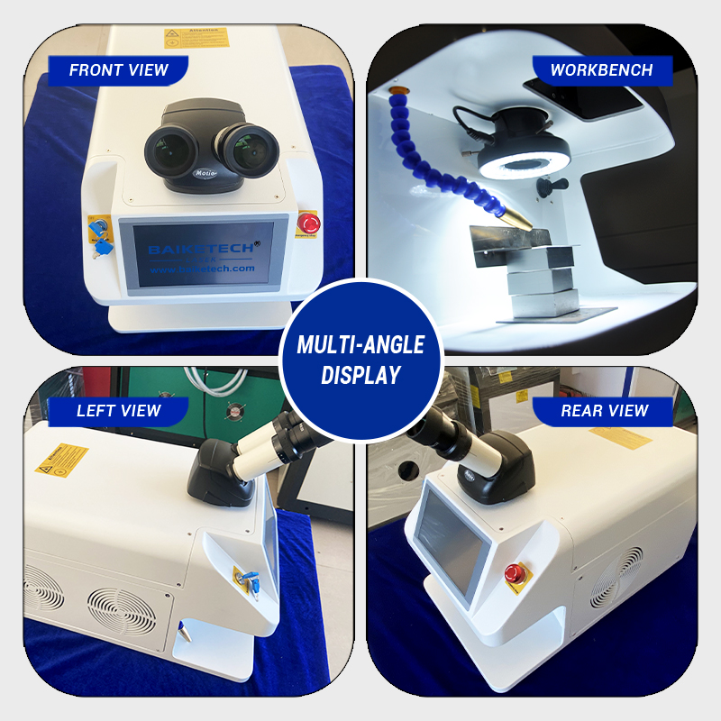 Industrial Grade Laser Welder - Industriële laserpuntlasapparaat met ingebouwd koelsysteem, lange