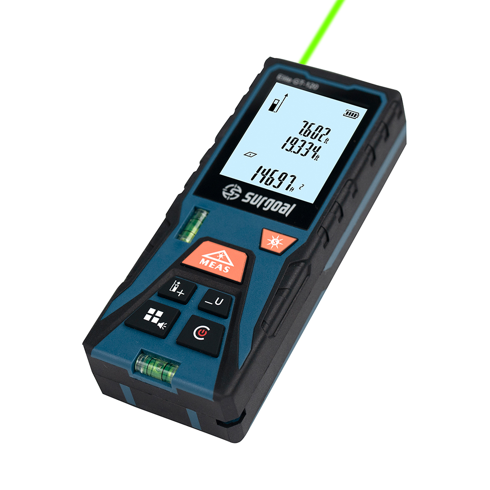 Industrial Laser Training - 120m groene laser afstandsmeter met waterpas,