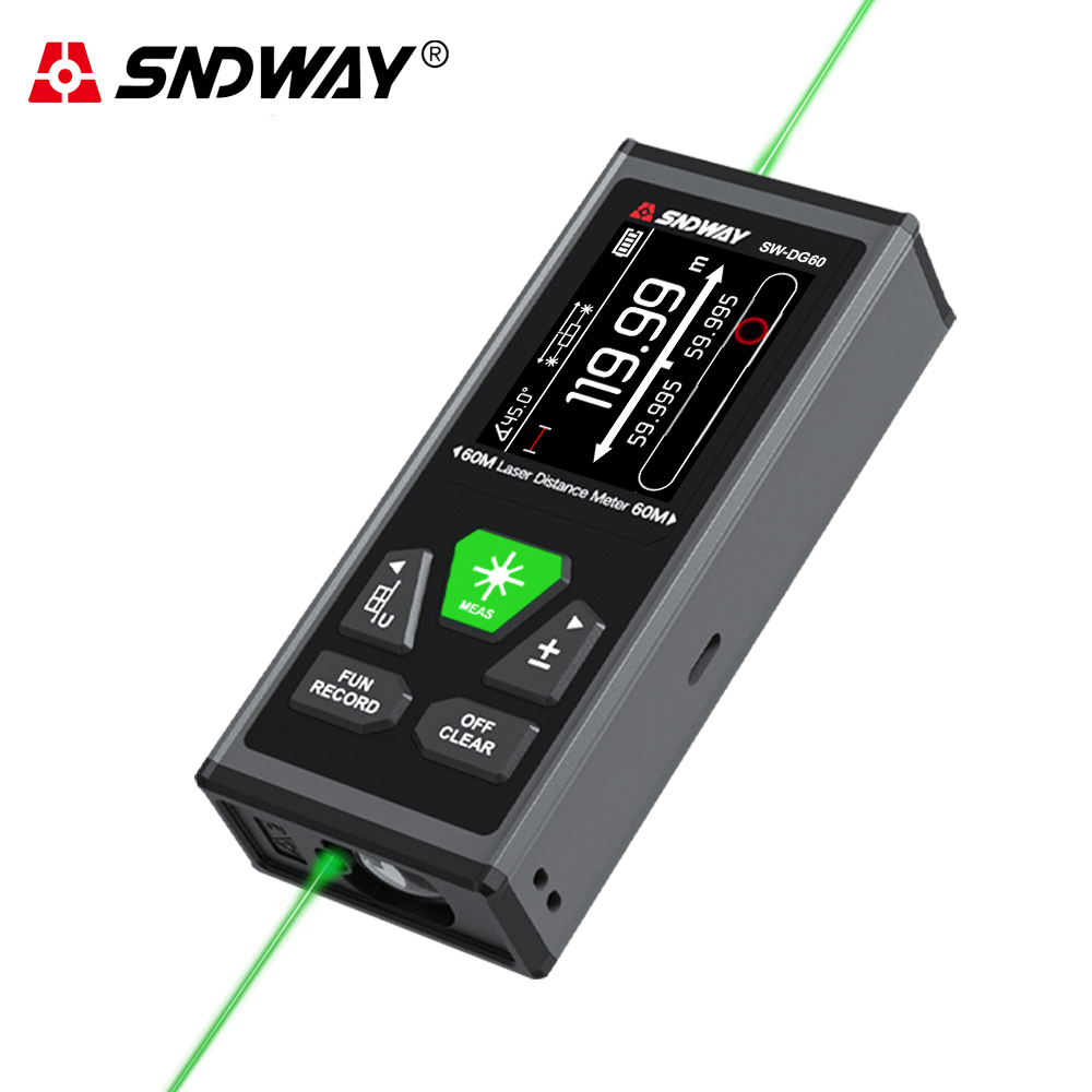 Industrial Laser Training - SNDWAY Dual Laser Afstandsmeter Oplaadbare Bilaterale