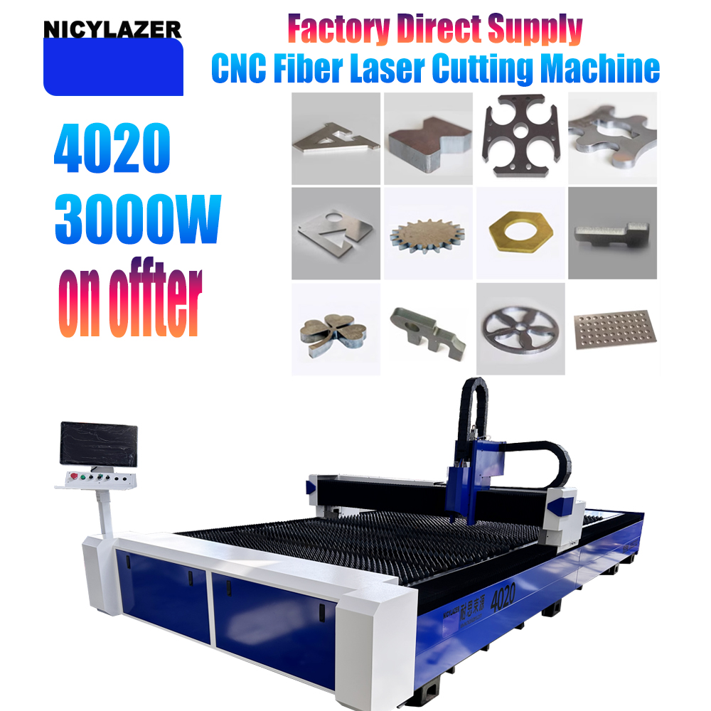 NICYLAZER CNC 3000W 4020 Fiber - Industrial Fiber Laser Cutting Machine recensie en prijs