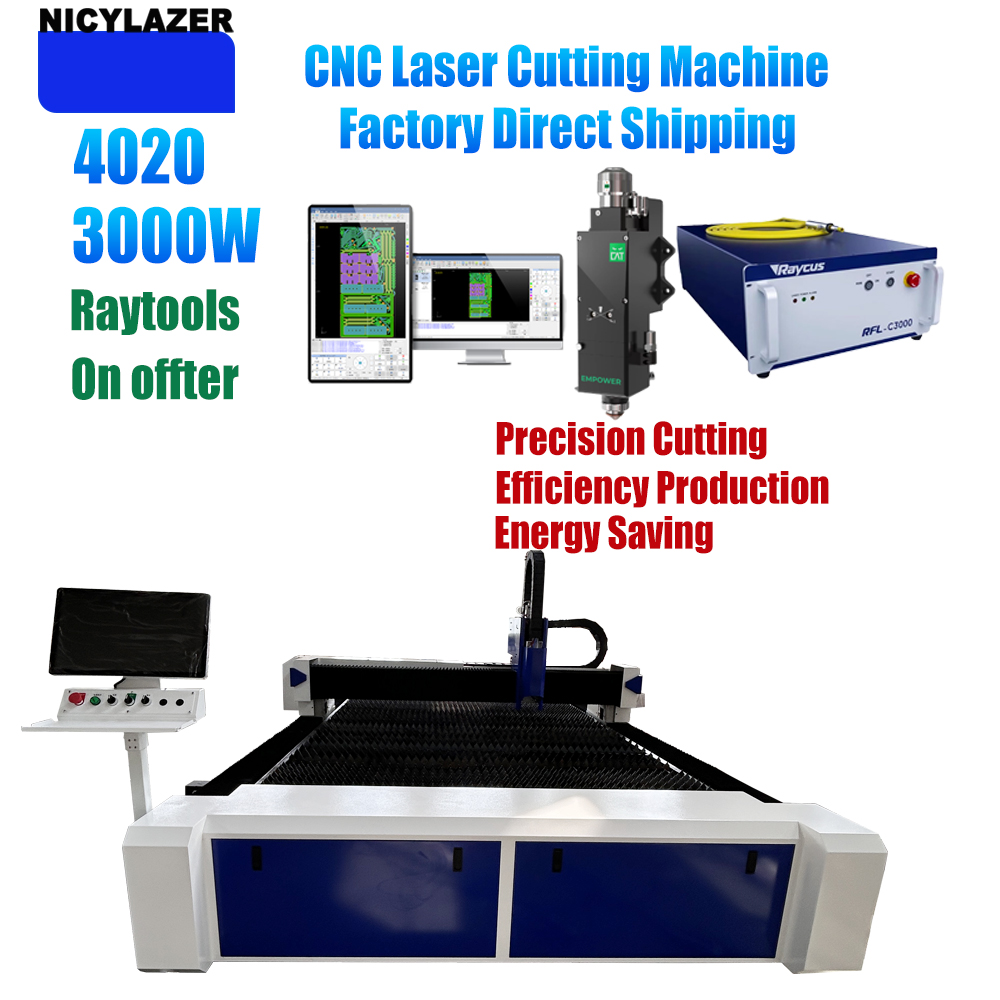 NICYLAZER CNC 3000W 4020 Fiber - Industrial Fiber Laser Cutting Machine recensie en prijs
