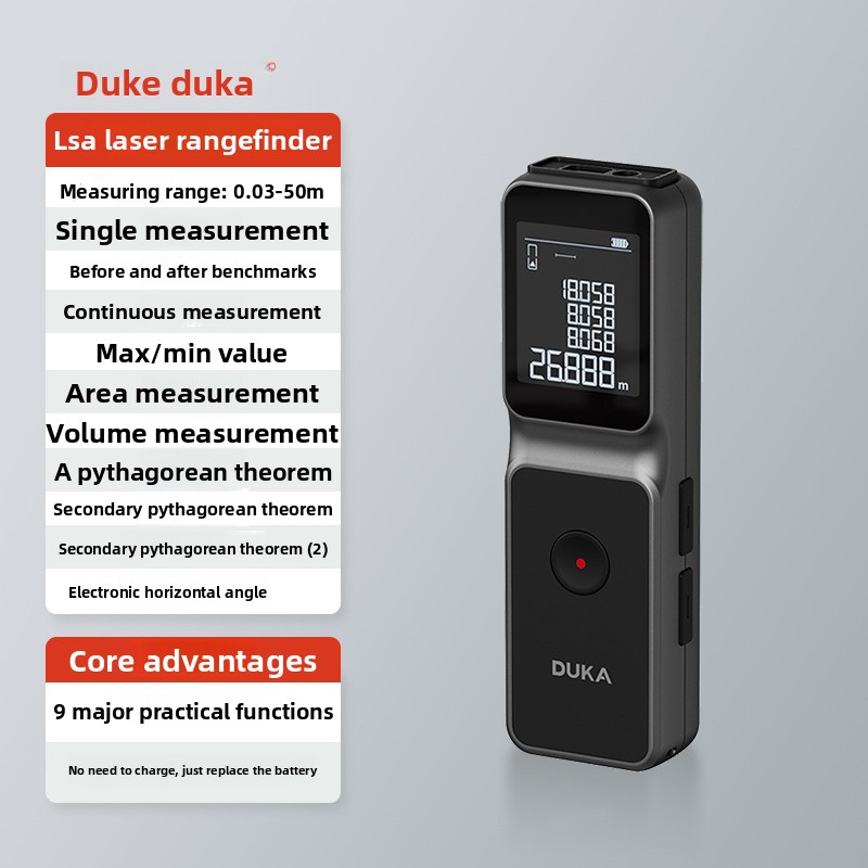 DUKA LSA Laser-afstandsmeter I - Industrial Laser Measuring Device recensie en prijs