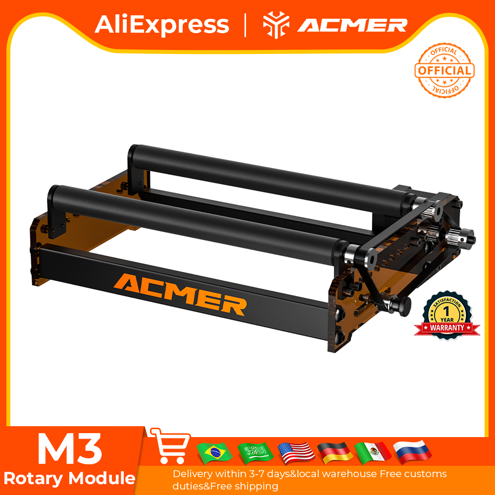 ACMER M3 Laser-roterende rol 3 - Industrial Laser Cutting recensie en prijs