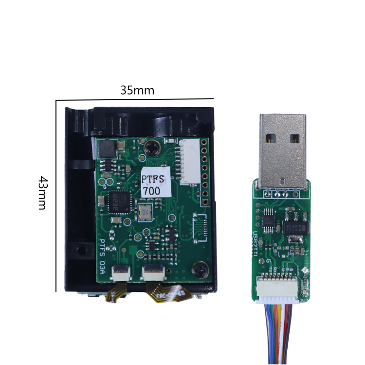 TOF Laser Afstandssensor Modul - Industrial Laser Measuring Device recensie en prijs