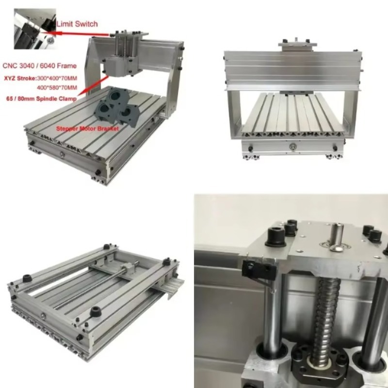 Aluminium CNC 3040 6040 Frame  - Cnc Milling Machine recensie en prijs