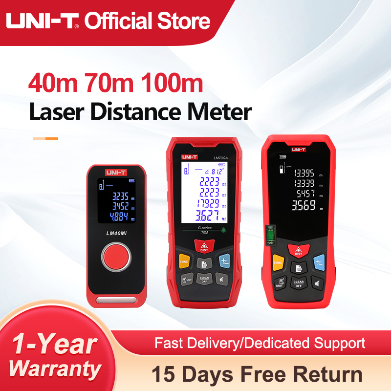 UNI-T Laser-afstandsmeter 40m  - Industrial Laser Training recensie en prijs